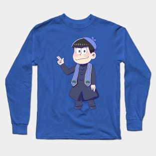 Osomatsu-san : Karamatsu chibi (Priest) Long Sleeve T-Shirt